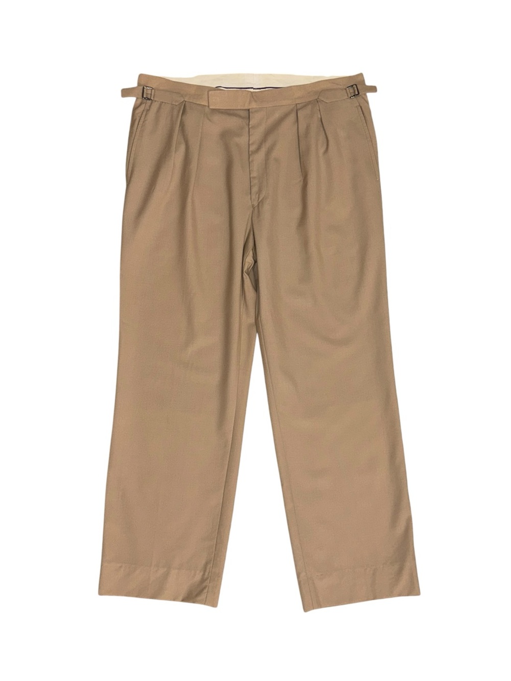 Ralph Lauren Purple Label Dress Pants Mens 38 / 29 Wool Trousers Beige Italy